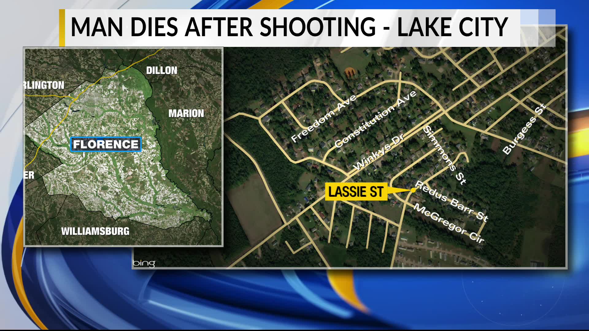 Coroner: Man shot in Lake City on Sunday dies – WBTW